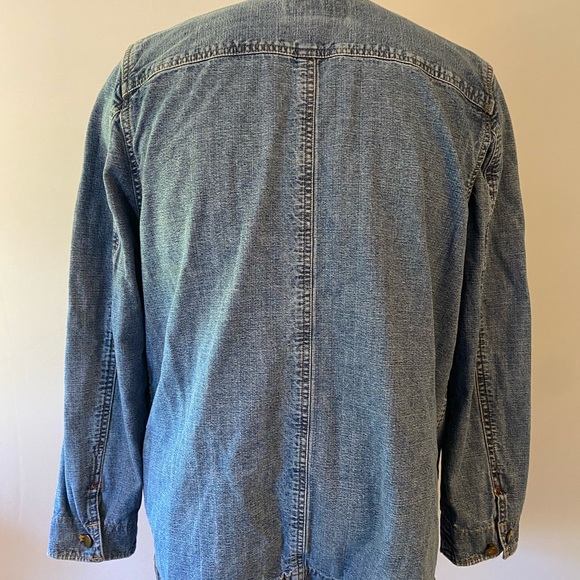 Vintage Denim Chore Coat by Lauren Jeans Company for Ralph Lauren. Women’s Med. - Picture 10 of 11